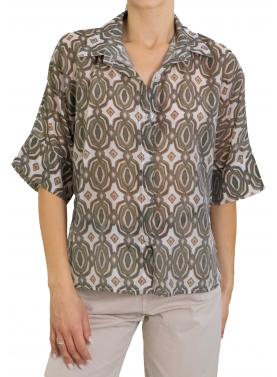 Camicia fantasia mezza manica 